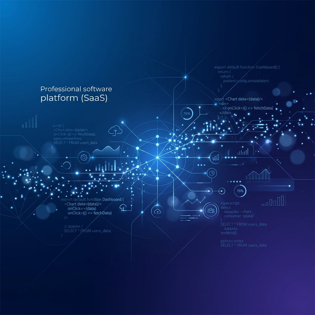 Modern enterprise software interface